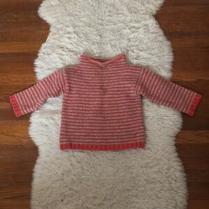 Babaa striped mockneck sweater